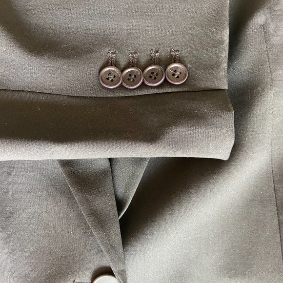 THEORY WOMEN'S BLACK BLAZER SIZE 10 - Picture 3 of 5